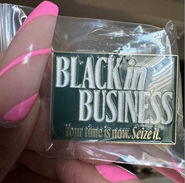 Black in Business Lapel Pin