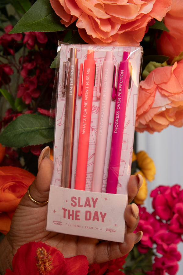 Slay the Day Pen Set