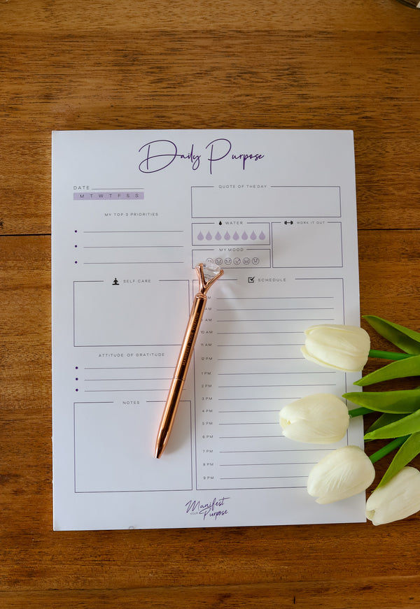 Daily Planner - Royal Purple